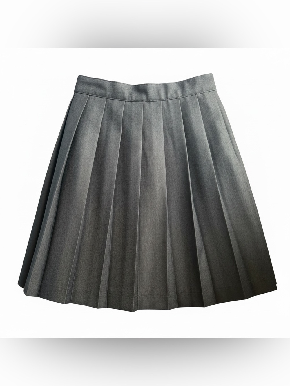 French Toast Girls Adjustable Waist Mid Length Pleated Skirt size 8